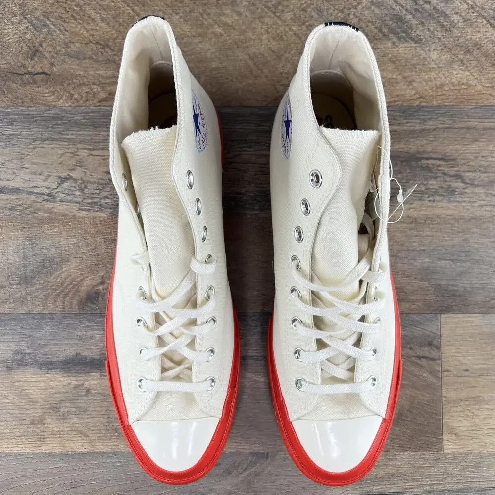 Converse Chuck Taylor All Star 70 High Comme Des Garcons Sz 10 Mens Pristine Red